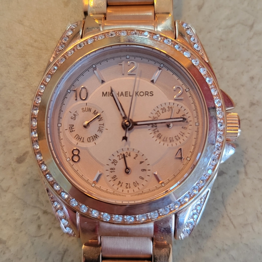 Michael Kors Blair Rose Gold Ladies Watch MK-5613